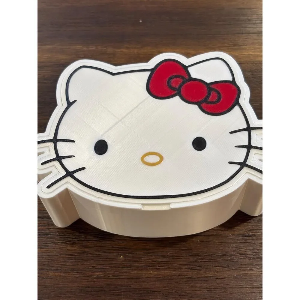 Hello Kitty Keepsake Box Lid Kawaii Box Trinket Jewelry Organizer Sanrio Décor